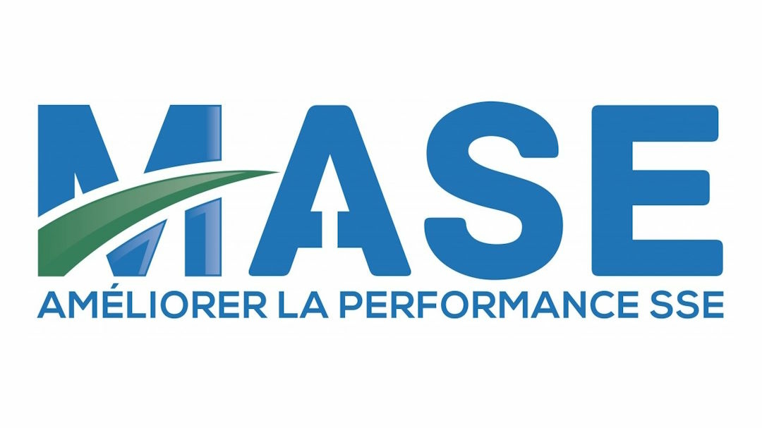 Logo de la certification MASE, amélioration de la performance sécurité, santé, environnement