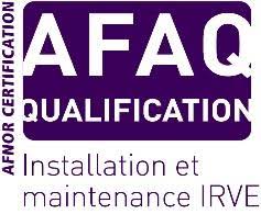 Logo AFAQ Qualification Installation et maintenance IRVE